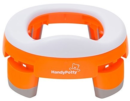 Nikidom HandyPotty składany garnek toaletowy trener  pomarańczowy