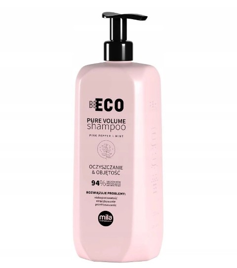 Mila Pro Be Eco Pure Volume Szampon Objętość 900ml