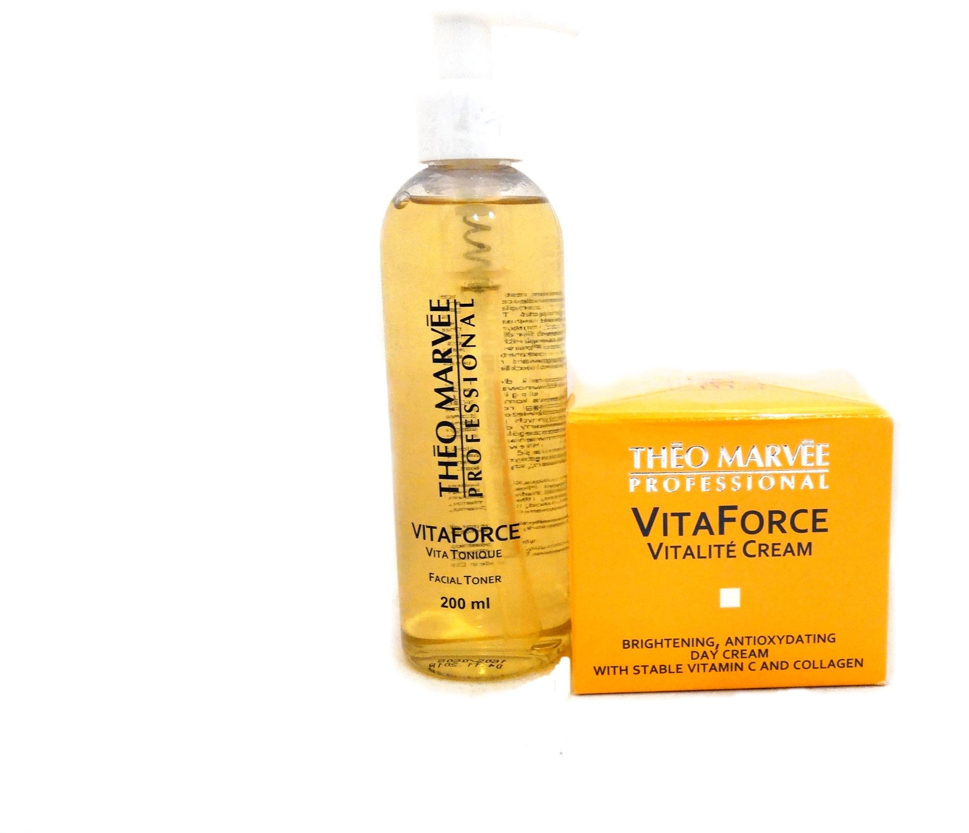 Theo Marvee Zestaw Krem z Vit.c + Tonik Witaminowy
