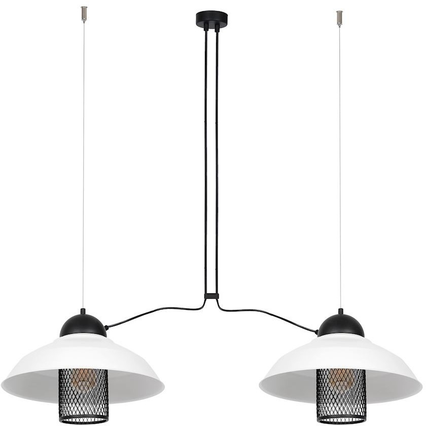 Milagro Lampa wisząca Bjorn 2 Biały MLP4810 -