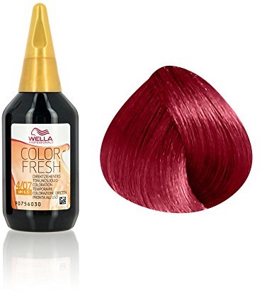 WELLA Wella farby Professionals Color Fresh nr 6/45 ciemny blond Czerwony-mahoń 75 ML