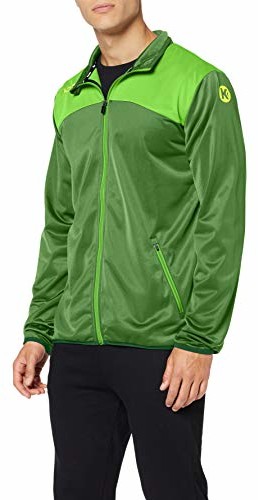 Kempa Emotion 2.0 Poly Jacket czarny/Fluo żółty, 116