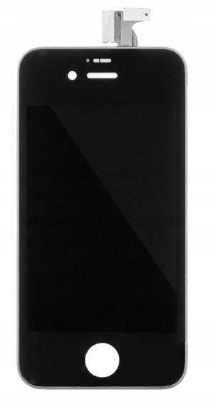 LCD Aaa Quality Esr Glass Iphone 4 / 4G Czarny