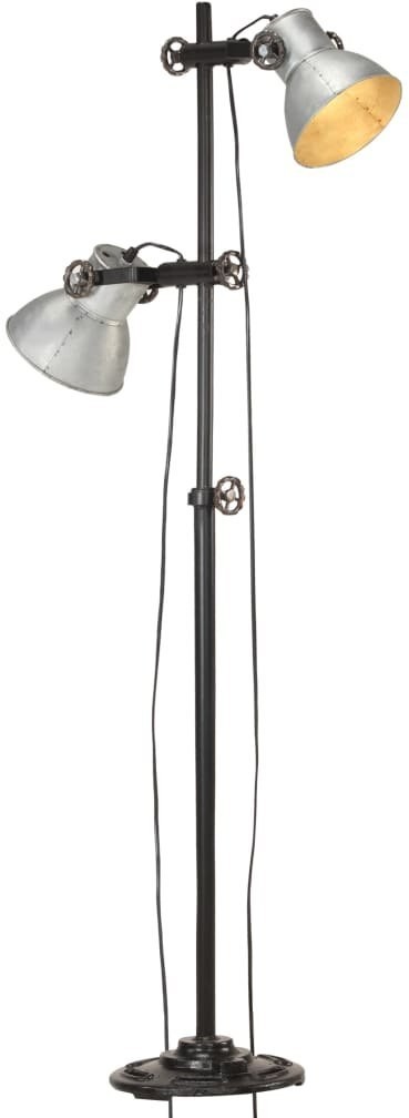 vidaXL Lumarko Lampa podłogowa z 2 kloszami