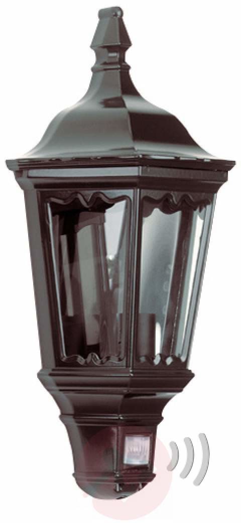 K. S. Verlichting B. V. Praktyczna lampa ścienna zewnętrzna Ancona czarna