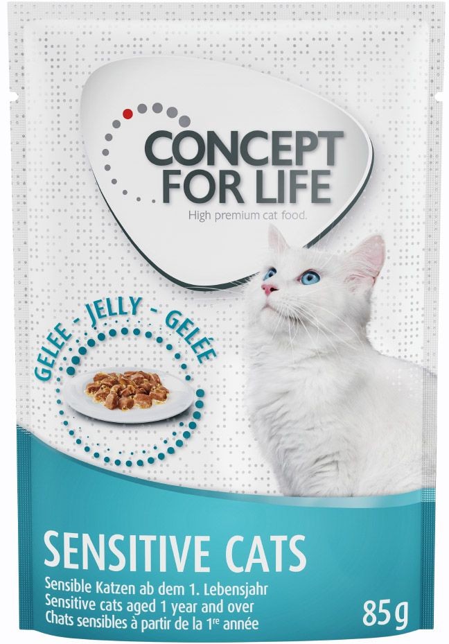 Concept for Life Concept for Life Sensitive Cats w galarecie - 48 x 85 g