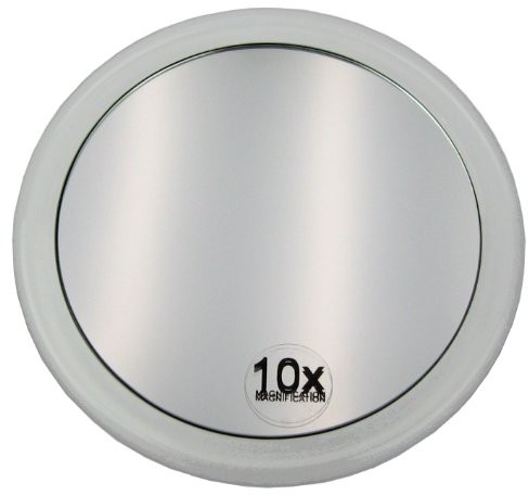 CM Okrągłe lusterko kosmetyczne Kosmetex o śr. 15 z różnym powiększeniem i przyssawkami, 15cm 41030