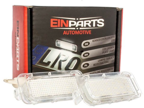 EinParts Automotive Podświetlenie tablicy rejestracyjnej LED EinParts: Ford S-Max 2006-2015 EP30