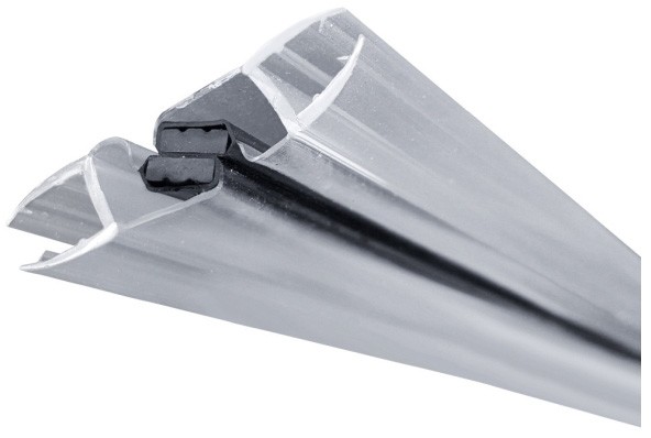 Durasan Uszczelka magnetyczna do szyby 8 mm 2 szt. UMS8