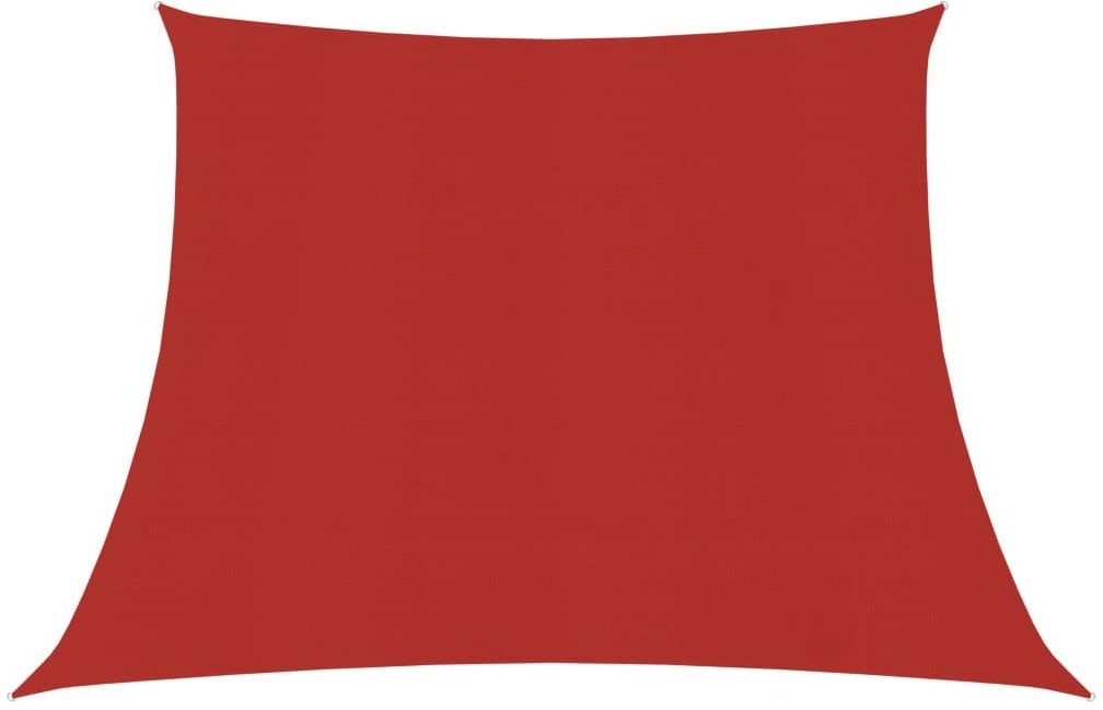 VidaXL Żagiel przeciwsłoneczny, 160 g/m, czerwony, 3/4x3 m, HDPE 311654 VidaXL