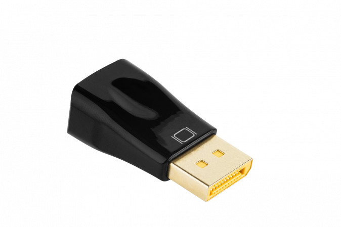 Cabletech Złącze adapter wtyk DISPLAYPORT - gniazdo VGA 15 pin LEC-KOM0988