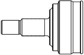 GSP 856013 zestaw przegubowy, wał napędowy 856013