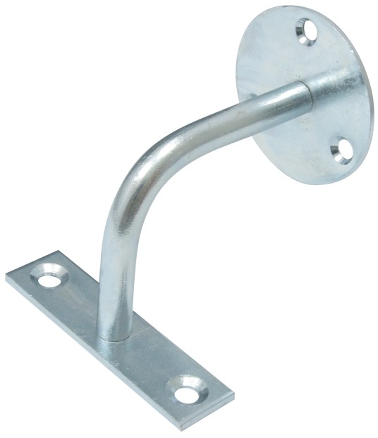 Uchwyt poręczowy przykręcany 60 x 70 mm gr. 10 mm ocynk