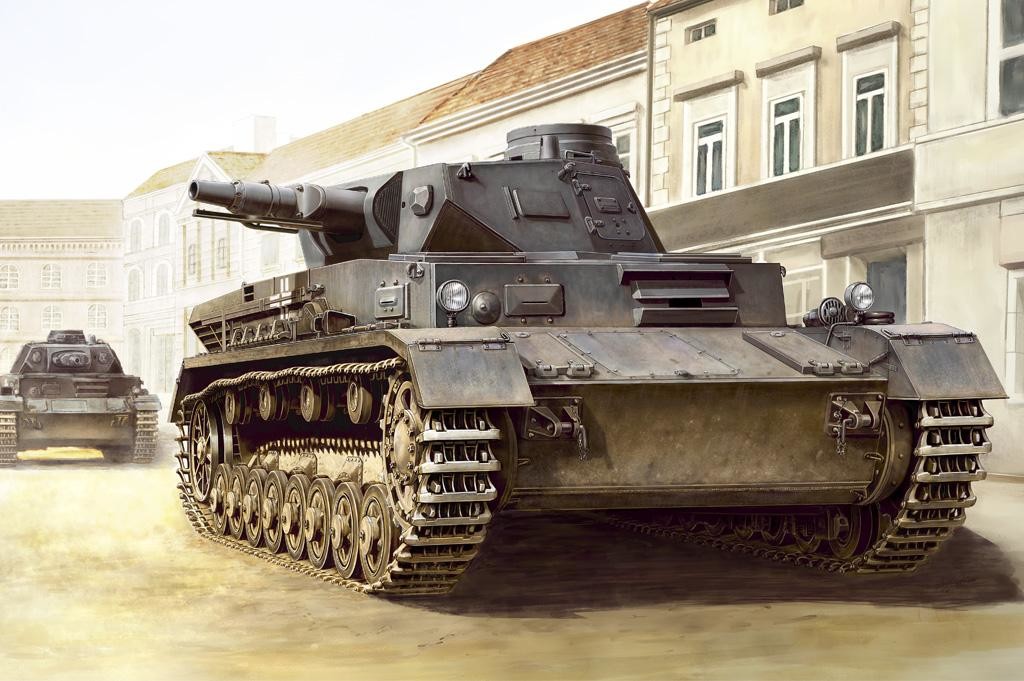 Фото - Збірна модель HobbyBoss Niemiecki czołg średni PzKpfW IV Ausf. C 80130 