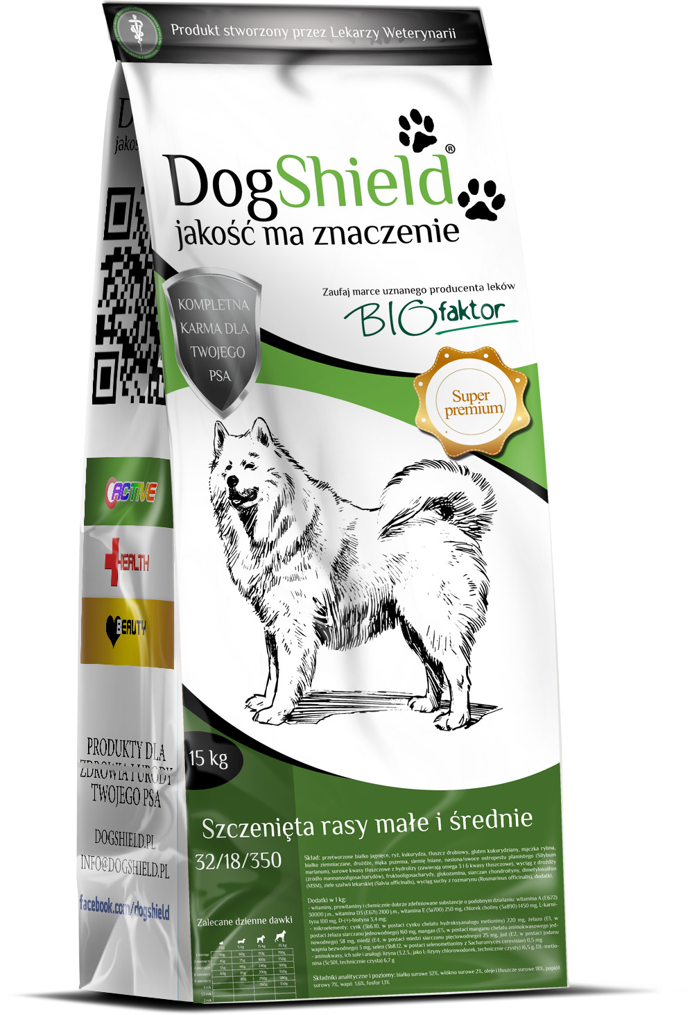 Dogshield Szczenięta Rasy Małe i Średnie 3 kg