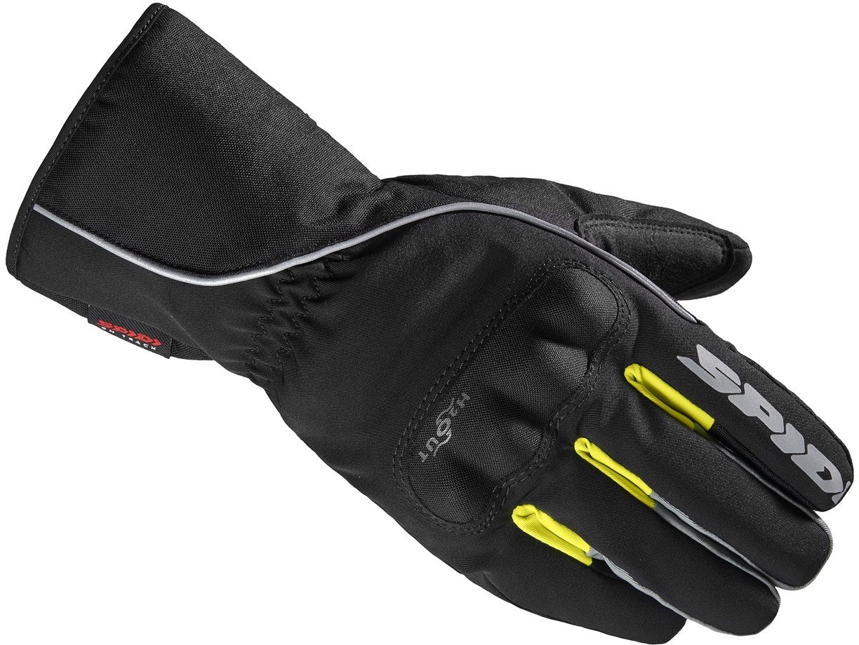 SPIDI B87K3 010 WNT-2 H2Out Turystyczne rękawice motocyklowe z ociepleniem czarno-szare : Rozmiar - 2XL SD-B87K3-010-XXL