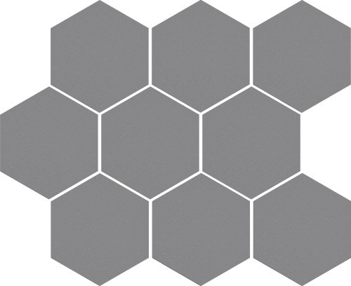 Cerrad Cambia Gris Lappato Heksagon 27x33