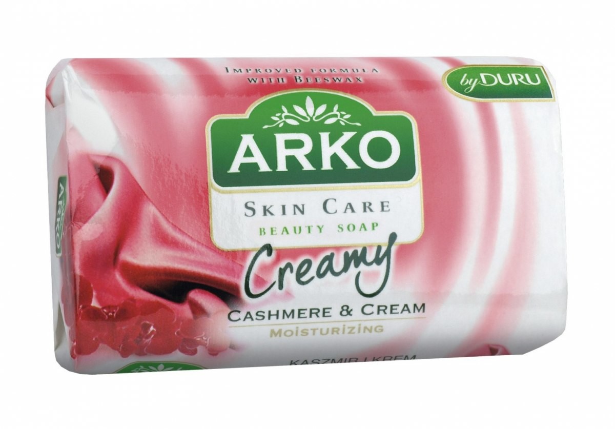 Arko SARANTIS Mydło w kostce nawilżające Creamy Cashmere & Cream 90g 114605