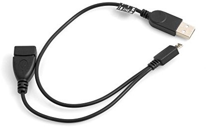 System-S OTG Host 3 W1 Micro USB (męski) do kabli USB A 2.0 (Male/Female) 30 cm 54904249