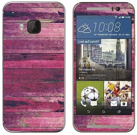 Royal Sticker Royal tatuaż ścienny RS. 113857 samoprzylepny do HTC One M9 z motywem ołowiowo-biały RS.113857