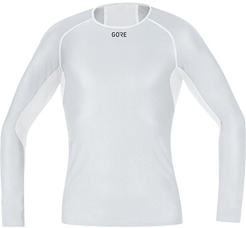 Gore Wear męska M WINDSTOPPER Base Layer koszulka z długim rękawem, szary, s -9201-Small100323920103-9201