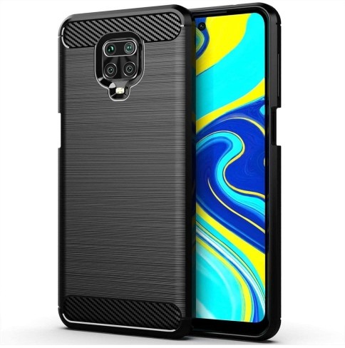 Xiaomi Carbon Case Etui do Redmi Note 9S Czarne carbon_20200511173643