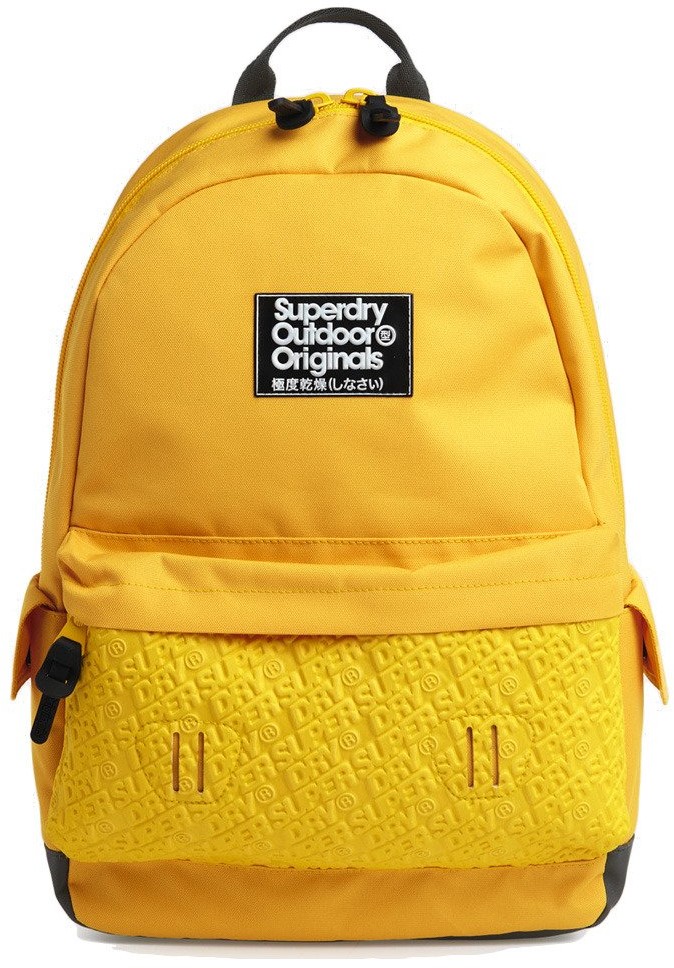 Superdry Miejski plecak Neoprene Mirror Montana - acid yellow W9100010A QDD