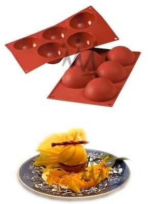Formano Silikonowa forma do pieczenia Half-Spheres SF001 SF 001 Moule Demi Sphre 70 mm