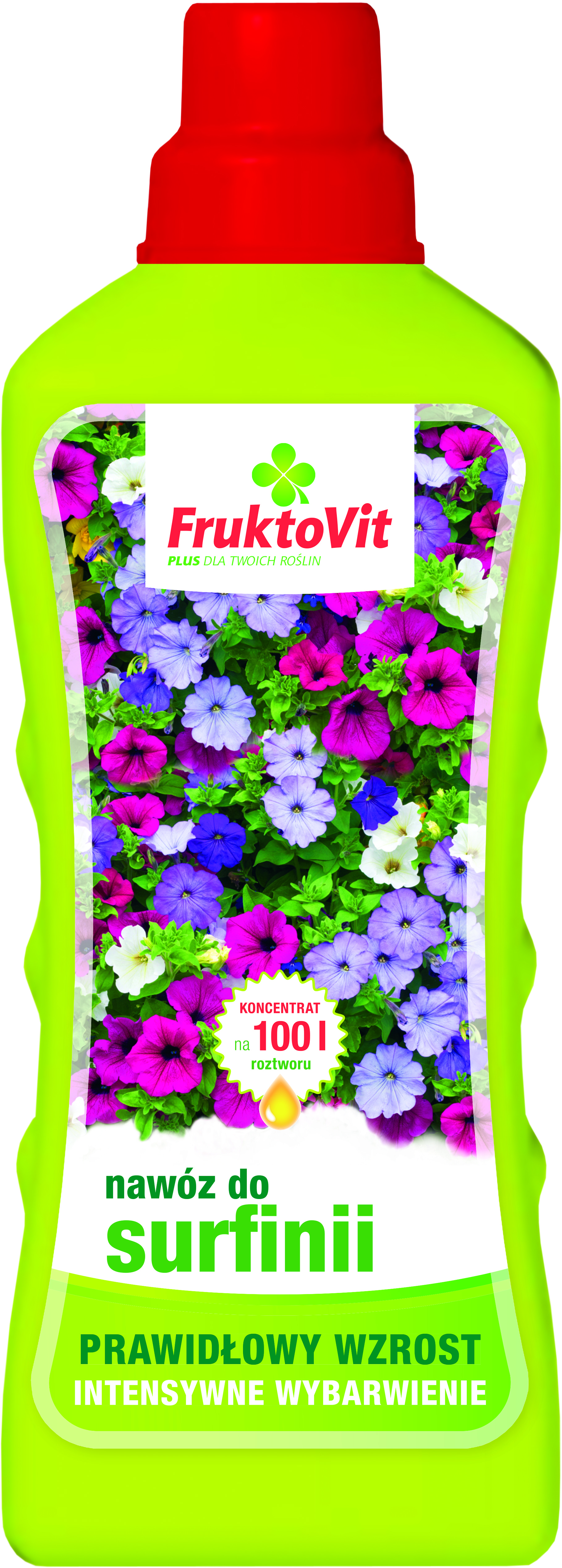 Fruktovit Plus Nawóz płynny do surfinii butelka 1,1 kg