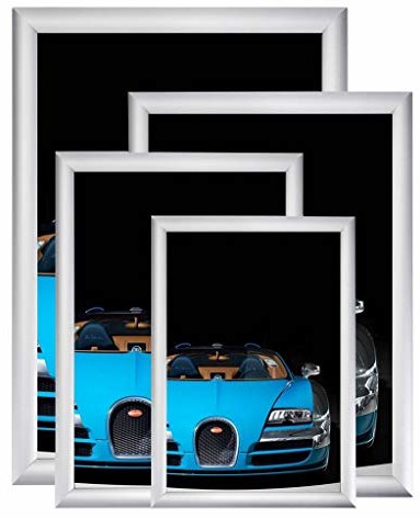 NA Albyco Albyco Ramka zdjęcia - klips - plakat - format A4 - ramka 21x30 cm - Grubość ramki 25mm - Biały