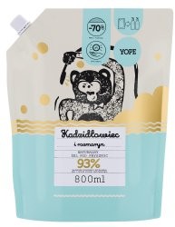 YOPE żel pod prysznic Kadzidłowiec i Rozmaryn 800ml refill