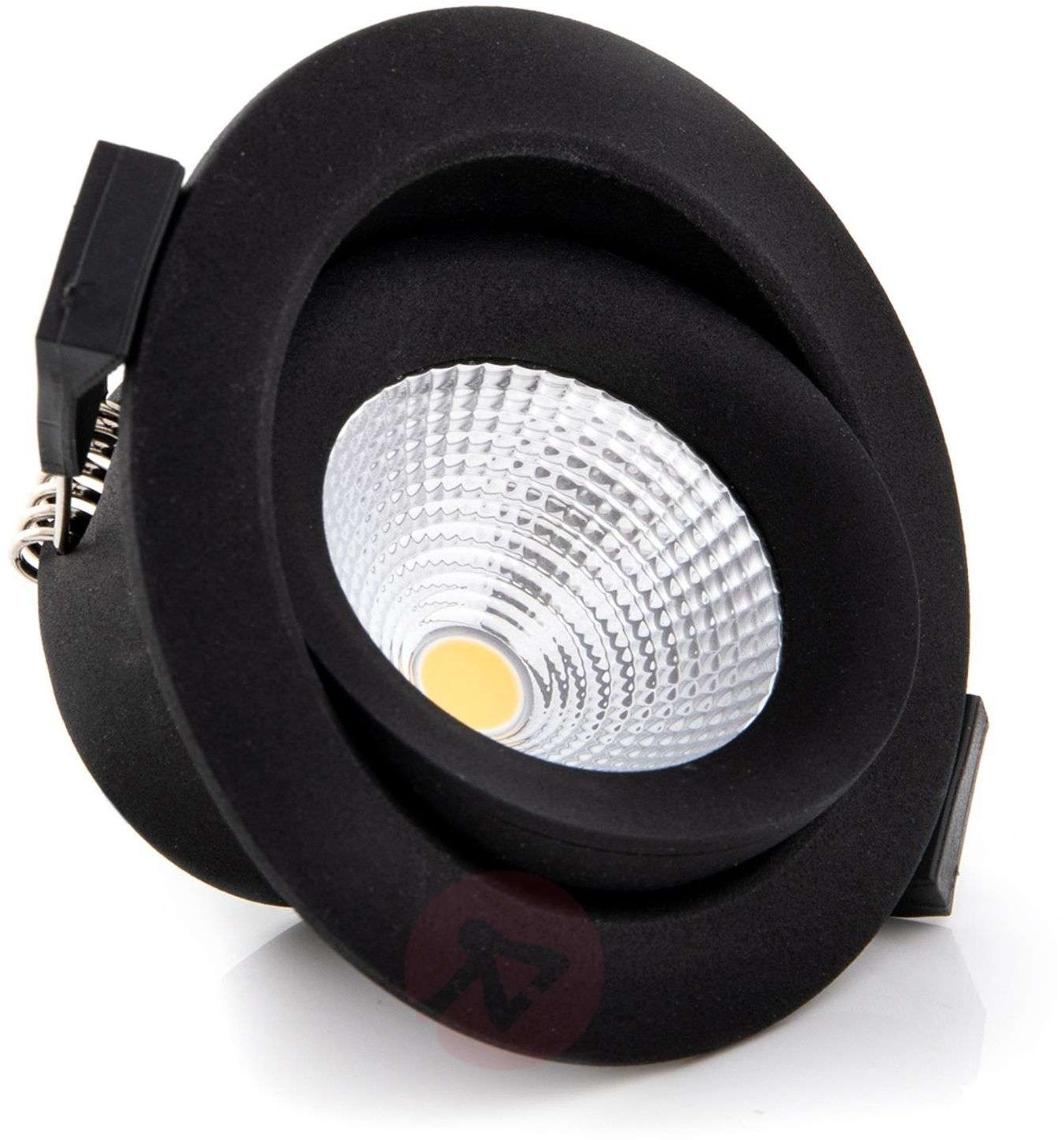 THE LIGHT GROUP One 360° SLC oprawa wpuszczana LED czarna 2 700 K