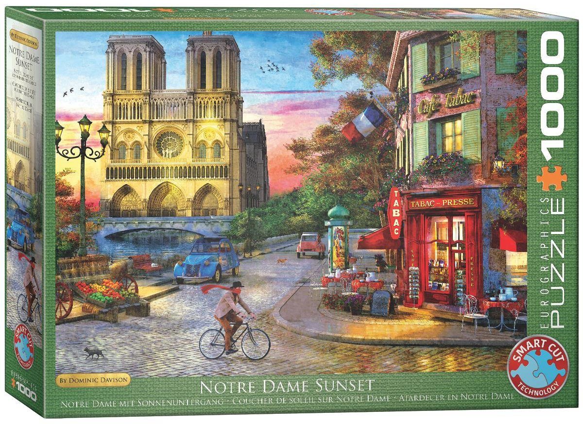 Eurographics Puzzle 1000 Notre Dame by Dominic Davison 6000-5530 -