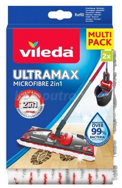 Vileda Wkład do mopa Ultramax i Ultramat TURBO 2szt 167720