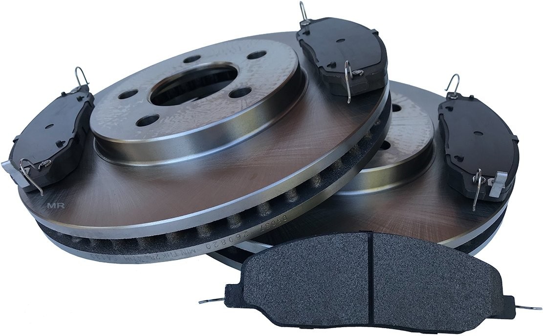Przednie klocki + tarcze hamulcowe 293mm Ford Mustang 2005-2010 54130+SMD1464