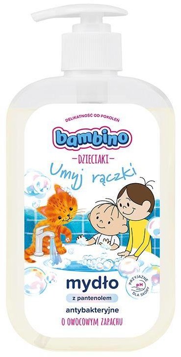 Bambino Dzieciaki mydło do rąk antybakteryjne 500ml