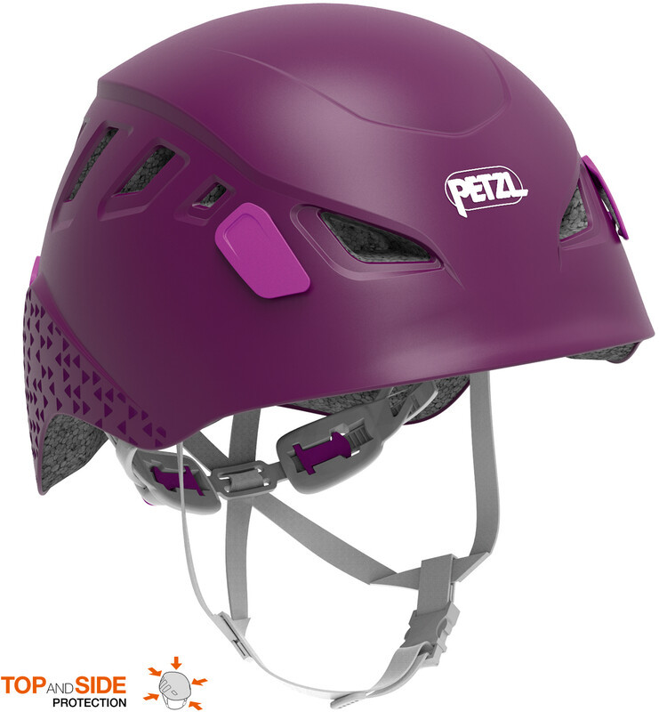 Petzl Picchu Helmet, fioletowy 48-58cm 2021 Kaski wspinaczkowe A049AA01