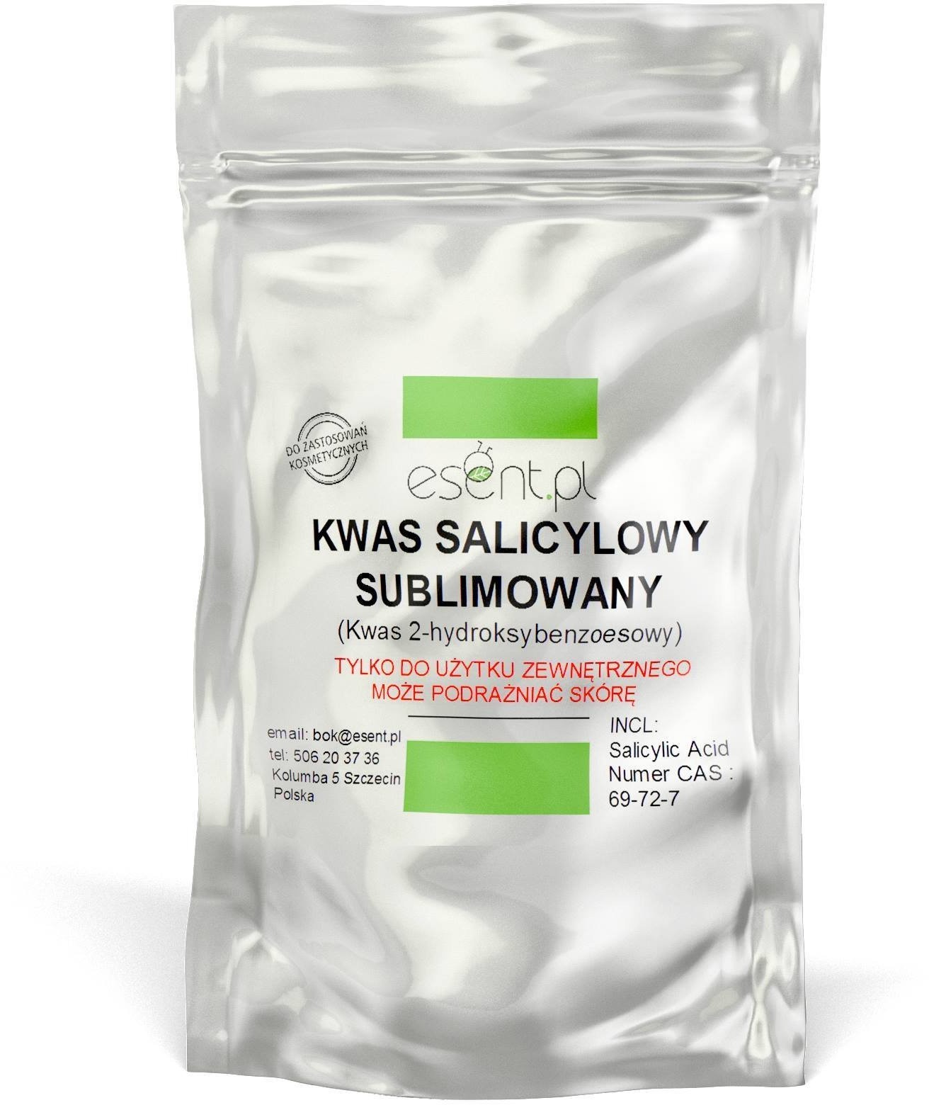Kwas salicylowy 99,79% 20g cera tłusta/trądzikowa