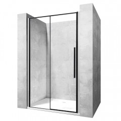 Rea K6319 Drzwi prysznicowe transparent 900x1950Solar Black