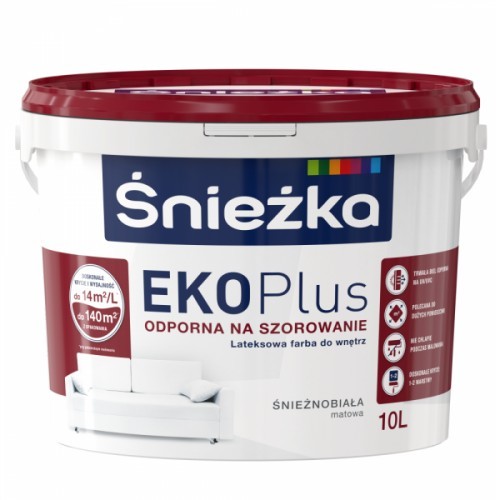 Śnieżka EKO Plus Farba lateksowa 10L q1303100000000100