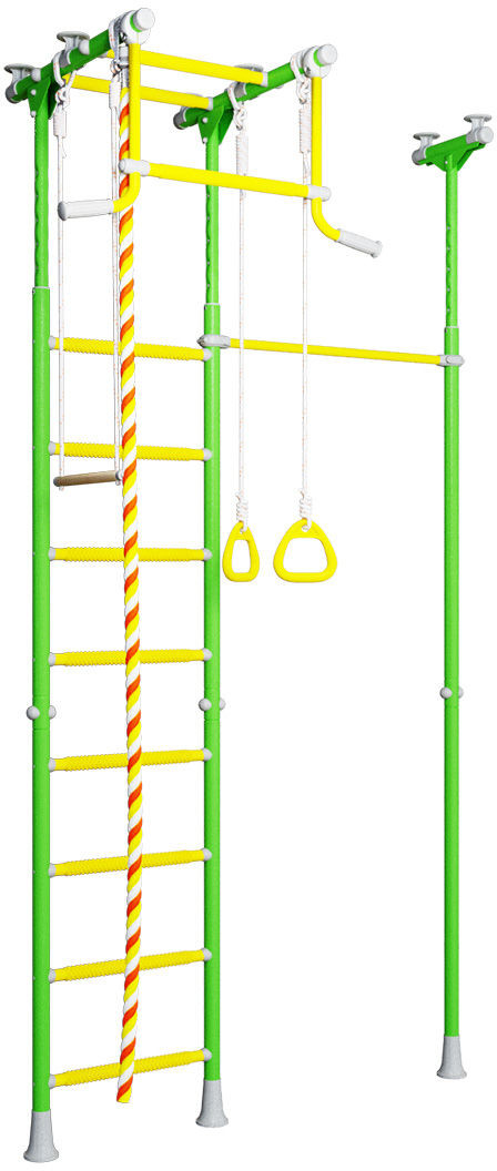 Małpiszon MAŁPISZON Drabinka gimnastyczna Jowisz 1 zielona DSKM-Jowisz