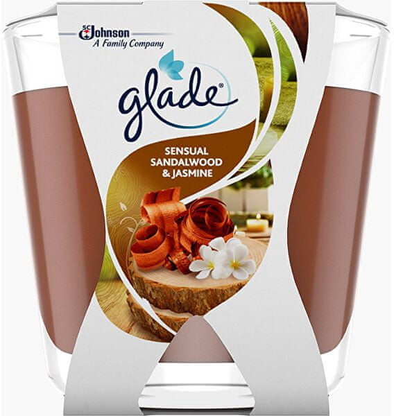 WEBHIDDENBRAND Świeca zapachowa Sensual Drzewo Sandałowe i Jasmine 70 g