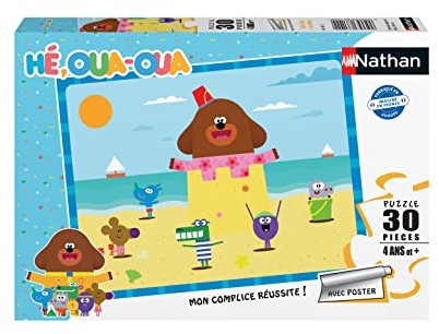 Nathan Puzzle 30-częściowy Plaża/Hej, Oua Hey Dugee Dziecko, 4005556861422 4005556861422