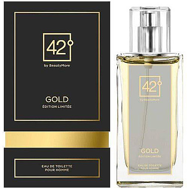 42° by Beauty More Gold Edition Limitee Pour Homme Woda toaletowa 100ml
