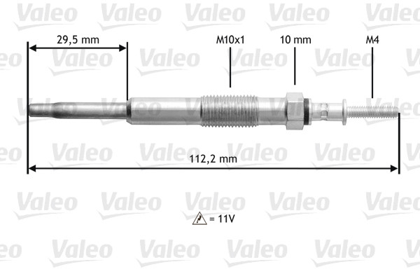 VALEO swieca zarowa 345135