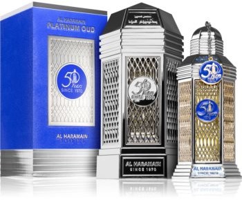 Al Haramain Platinum Oud 50 years woda perfumowana unisex 100 ml
