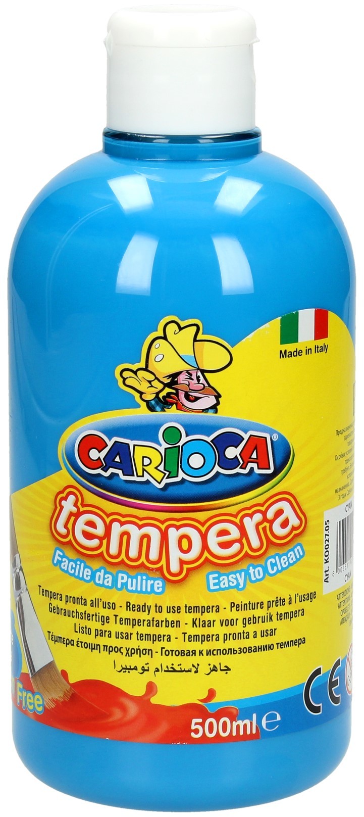 Carioca Farba tempera błękit 500ml