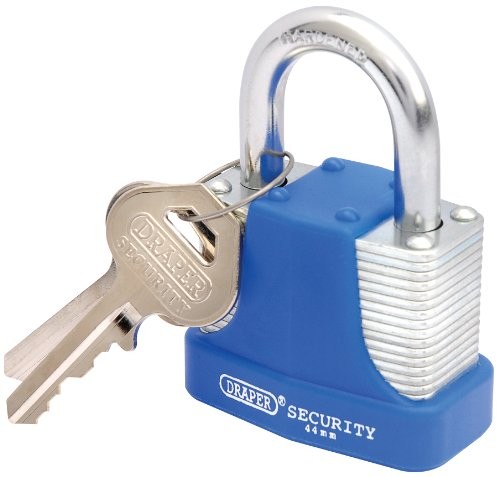 Draper 64181 laminowany kłódkę wysokiego bezpieczeństwa 44 MM