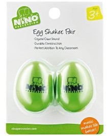Meinl NINO540GG-2 Shaker do jajek - zielona trawa (zestaw 2 szt.) NINO540GG-2