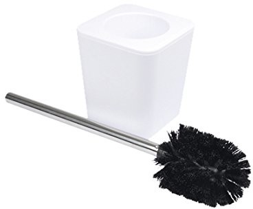 Douceur d'Intérieur douceur D l'intérieur szczotka do WC, Soft Touch, 11,5 x 11,5 x 38,5 cm 6ASB228BC